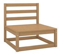 BOWEKAM Home & Garden Canapé central en pin massif Marron