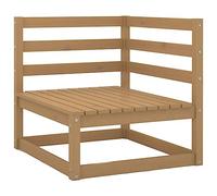 BOWEKAM Home & Garden Canapé d'angle en pin massif Marron