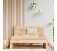 BOWEKAM Home & Garden Canapé de milieu en pin massif 120 x 80 cm