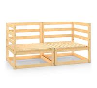 BOWEKAM Home & Garden Canapés d'angle en pin massif 2 pièces