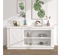 BOWEKAM Home & Garden Kit mini porte coulissante en acier carbone Blanc 200 cm