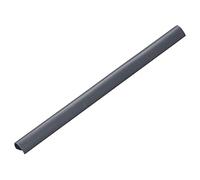 BOWEKAM Home & Garden Lot de 100 clips de clôture en PVC Anthracite