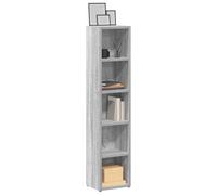 BOWEKAM Home & Garden Lot de 2 armoires à CD Gris Sonoma 21 x 16 x 93,5 cm