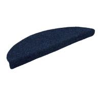 BOWEKAM Home & Garden Lot de 5 tapis d'escalier auto-adhésifs Bleu marine 56 x 17 x 3 cm