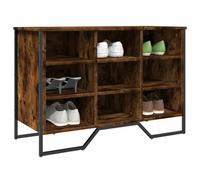 BOWEKAM Home & Garden Meuble à chaussures en chêne fumé 90 x 38 x 61,5 cm