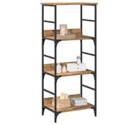 BOWEKAM Home & Garden Meuble à livres en chêne 50 x 33 x 117,5 cm