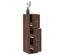 BOWEKAM Home & Garden-Meuble d'apothicaire Chêne Marron 30 x 41 x 118 cm