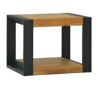 BOWEKAM Home & Garden Meuble de salle de bain en bois massif teck 45 x 45 x 35 cm