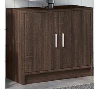 BOWEKAM Home & Garden-Meuble lavabo Chêne marron 63 x 29 x 55 cm