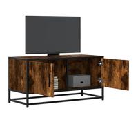 BOWEKAM Home & Garden Meuble TV en chêne fumé 80 x 34,5 x 40 cm