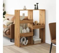 BOWEKAM Home & Garden Paravent en chêne artisanal 100 x 33 x 115 cm