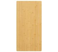 BOWEKAM Home & Garden Plateau de table en bambou 40 x 80 x 4 cm