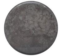 BOWEKAM Home & Garden Plateau de table en marbre Noir 40 x 2,5 cm