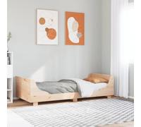 BOWEKAM Home & Garden - Sommier sans matelas 100 x 200 cm en pin massif