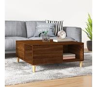 BOWEKAM Home & Garden Table basse Chêne Marron 80 x 80 x 36,5 cm