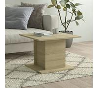 BOWEKAM Home & Garden Table basse en chêne Sonoma 55,5 x 55,5 x 40 cm