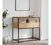 BOWEKAM Home & Garden Table console en chêne Sonoma 75 x 40 x 75 cm