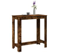 BOWEKAM Home & Garden Table de bar en chêne fumé 102 x 50 x 103,5 cm