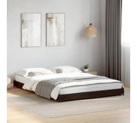 BOWEKAM Lits & Accessoires-Lits & Cadres de lit-Cadre de lit sans matelas Noir 120 x 200 cm