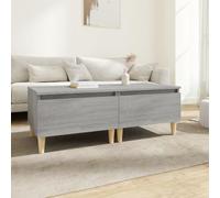 BOWEKAM Lot de 2 tables d'appoint grises Sonoma 50 x 46 x 35 cm en bois d'ingénierie, tables, tables d'appoint, tables d'appoint