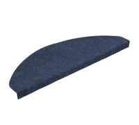 BOWEKAM Lot de 30 tapis d'escalier auto-adhésifs Bleu 65 x 22,5 x 3,5 cm