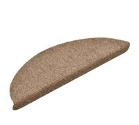 BOWEKAM Lot de 30 tapis d'escalier auto-adhésifs Crème 56 x 17 x 3 cm