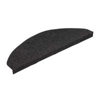BOWEKAM Lot de 30 tapis d'escalier auto-adhésifs Noir 65 x 22,5 x 3,5 cm
