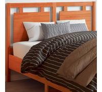 BOWEKAM Maison et jardin - tête de lit, cire, marron, 135 cm, bois massif, pin, choix de meubles