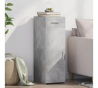 BOWEKAM Maison & Jardin - Buffet en béton gris 30 x 42,5 x 93 cm Engineered Wood-Furniture Choice