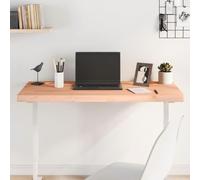 BOWEKAM Meubles, accessoires de meubles de bureau, pièces et accessoires de bureau, dessus de bureau 100 x 50 x 4 cm en bois de hêtre massif