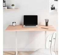 BOWEKAM Meubles, accessoires de meubles de bureau, pièces et accessoires de bureau, plateau de bureau 110 x (50-55) x 2,5 cm en bois de hêtre massif
