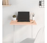 BOWEKAM Meubles, accessoires de table, dessus de table, plateau de table 60 x 40 x 2 cm, chêne massif non traité