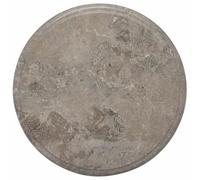 BOWEKAM Meubles, accessoires de table, dessus de table, plateau de table gris 40x2,5 cm marbre