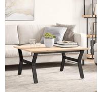 BOWEKAM Meubles, accessoires de table, pieds de table, pieds de table basse, cadre en Y 80 x 70 x 43 cm en acier