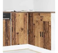 BOWEKAM Meubles, armoires et rangement, armoires de cuisine, armoire de base de cuisine Porto vieux bois d'ingénierie