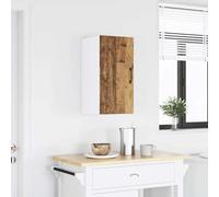 BOWEKAM Meubles, armoires et rangement, armoires de cuisine, armoire murale de cuisine Kalmar vieux bois d'ingénierie