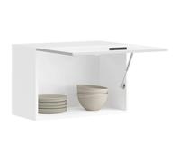 BOWEKAM Meubles, armoires et rangement, armoires de cuisine, armoire murale de cuisine Porto en bois d'ingénierie blanc