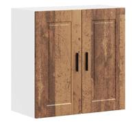 BOWEKAM Meubles, armoires et rangement, armoires de cuisine, armoire murale de cuisine Porto vieux bois d'ingénierie