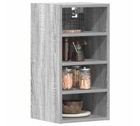 BOWEKAM Meubles, armoires et rangement, armoires de cuisine, armoire suspendue Riga Grey Sonoma 30 x 29,5 x 60 cm en bois d'ingénierie