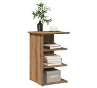 BOWEKAM Meubles, armoires et rangement, buffets et buffets, buffet en chêne artisanal, 35 x 35 x 55 cm, bois d'ingénierie