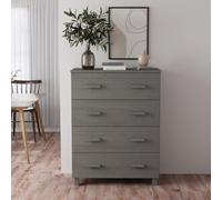 BOWEKAM Meubles, armoires et rangement, buffets et buffets, buffet HAMAR gris clair, 79 x 40 x 103,5 cm, pin massif