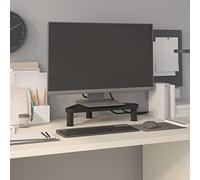 BOWEKAM Meubles, centres de divertissement et supports TV, support d'angle pour moniteur noir, 49 x 28 x 10,5 cm