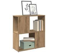 BOWEKAM Meubles, étagères, bibliothèques et étagères debout, armoire à livres en chêne artisanal 60 x 24 x 63 cm