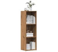 BOWEKAM Meubles, étagères, bibliothèques et étagères sur pied, armoire à livres en chêne artisanal, 36 x 30 x 114 cm, bois d'ingénierie
