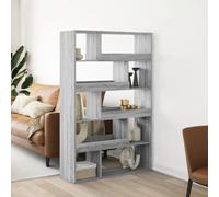 BOWEKAM Meubles, étagères, bibliothèques et étagères sur pied, séparateur de pièce, gris Sonoma, 100 x 33 x 156,5 cm, bois d'ingénierie