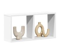 BOWEKAM Meubles, étagères, étagères murales et rebords, armoire murale 60 x 16 x 30 cm, bois d'ingénierie blanc