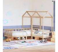 BOWEKAM Meubles, lits et accessoires, lits et cadres de lit, lit de jour et banc avec toit sans matelas 80 x 200 cm