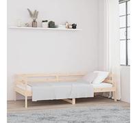 BOWEKAM Meubles, lits et accessoires, lits et cadres de lit, lit de jour sans matelas 80 x 200 cm en pin massif