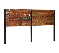 BOWEKAM Meubles, lits et accessoires, têtes de lit et pieds de lit, tête de lit 180 cm en bois massif recyclé et fer