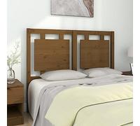 BOWEKAM Meubles, lits et accessoires, têtes de lit et pieds de lit, tête de lit marron miel 125,5 x 4 x 100 cm en pin massif